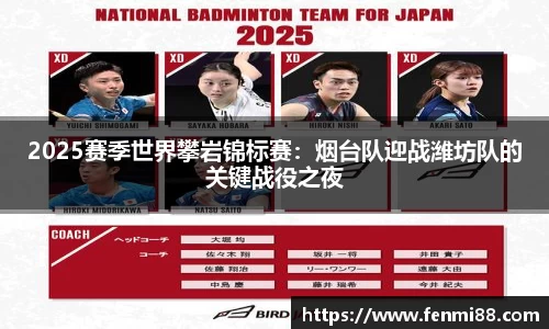 2025赛季世界攀岩锦标赛：烟台队迎战潍坊队的关键战役之夜